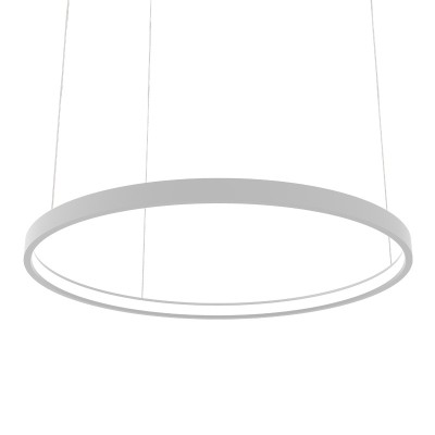 ELL BLACK ALUMINUM PROFILE WITH OPAL COVER INWARD Φ900