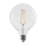 LED FILAMENT E27 G125 8W 4000K 230V AC 1010LM RA80