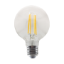 LED FILAMENT E27 G80 10W 4000K 230V AC 1260LM RA80