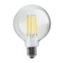 LED FILAMENT E27 G95 12W 4000K 230V AC 1600LM RA80