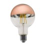 LED FILAMENT E27 DIM G95 ROSE GOLD 8W 2700K 230V AC 900LM RA80