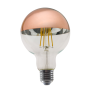 LED FILAMENT E27 DIM G95 ROSE GOLD 8W 2700K 230V AC 900LM RA80