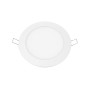 LED SLIM PANEL WHITE ROUND REC. 12W 3000K 1040Lm Φ170 230V AC Ra80