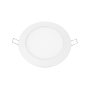 LED SLIM PANEL WHITE ROUND REC. 12W 3000K 1040Lm Φ170 230V AC Ra80