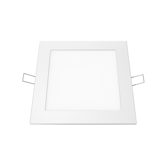 LED SLIM PANEL WHITE  SQUARE REC. 12W 4000K 1100Lm 170mm 230V Ra80