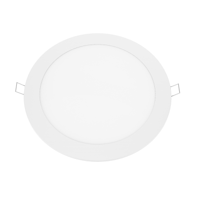 LED SLIM PANEL WHITE ROUND REC. 24W 6500K 2240Lm Φ300 230V AC Ra80