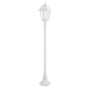 4S PLASTIC FLOOR GARDEN WHITE LUMINAIRE 100CM E27 IP44