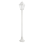 4S PLASTIC FLOOR GARDEN WHITE LUMINAIRE 100CM E27 IP44