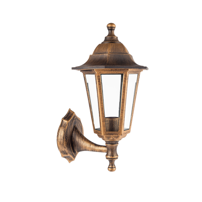 6S PLASTIC WALL GARDEN RUST LUMINAIRE E27 IP44 6S PLASTIC WALL GARDEN RUST LUMINAIRE E27 IP44