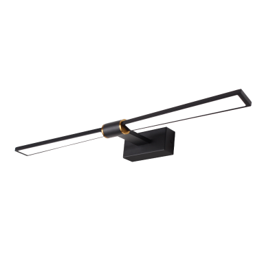 ΕΠΙΤΟΙΧΟ Φ/Σ LED 12W 780LM 4000K ΜΑΥΡΟ ΑΛΟΥΜΙΝΙΟ 610Χ140Χ55ΜΜ PAPIGION