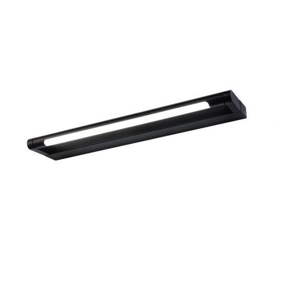 ΕΠΙΤΟΙΧΟ Φ/Σ LED 6W 380LM 4000K ΜΑΥΡΟ ΑΛΟΥΜΙΝΙΟ 400Χ100Χ25ΜΜ BATI