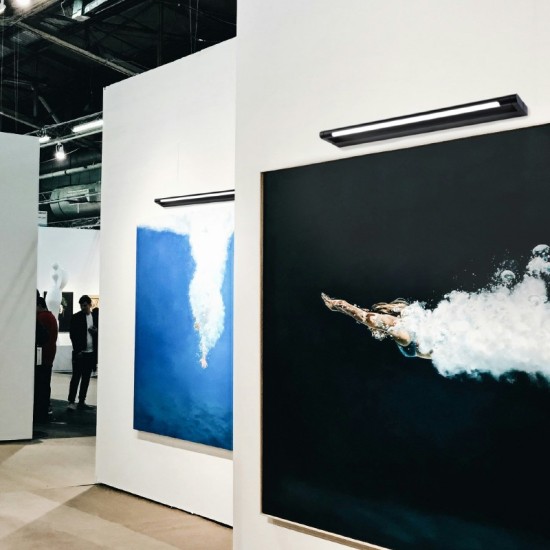 ΕΠΙΤΟΙΧΟ Φ/Σ LED 12W 780LM 4000K ΜΑΥΡΟ ΑΛΟΥΜΙΝΙΟ 620Χ100Χ25ΜΜ BATI