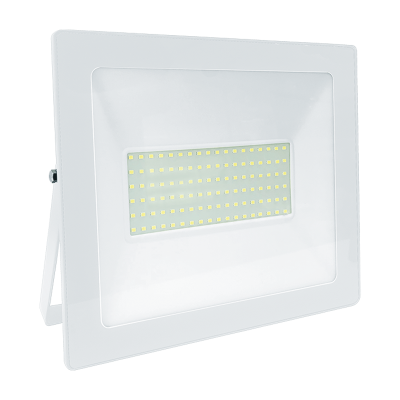 WHITE LED SMD FLOOD LUMINAIRE IP66 100W 3000K 8100Lm 230V RA80 WHITE LED SMD FLOOD LUMINAIRE IP66 100W 3000K 8100Lm 230V RA80