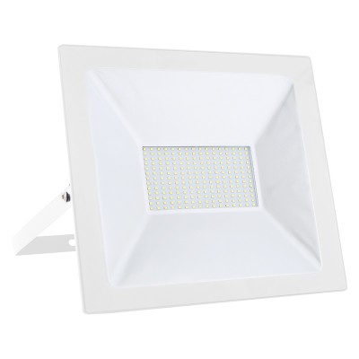 WHITE LED SMD FLOOD LUMINAIRE IP66 150W 6000K 13200Lm 230V RA80 WHITE LED SMD FLOOD LUMINAIRE IP66 150W 6000K 13200Lm 230V RA80