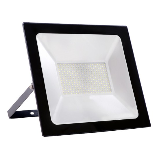 BLACK LED SMD FLOOD LUMINAIRE IP66 200W 6000K 17600Lm 230V RA80