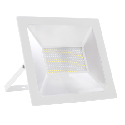 WHITE LED SMD FLOOD LUMINAIRE IP66 200W 6000K 17600Lm 230V RA80 WHITE LED SMD FLOOD LUMINAIRE IP66 200W 6000K 17600Lm 230V RA80