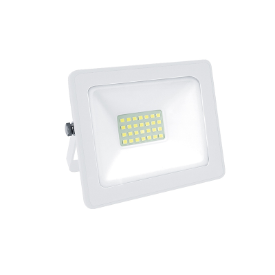 WHITE LED SMD FLOOD LUMINAIRE IP66 20W 6000K 1760Lm 12-24V DC RA80 WHITE LED SMD FLOOD LUMINAIRE IP66 20W 6000K 1760Lm 12-24V DC RA80