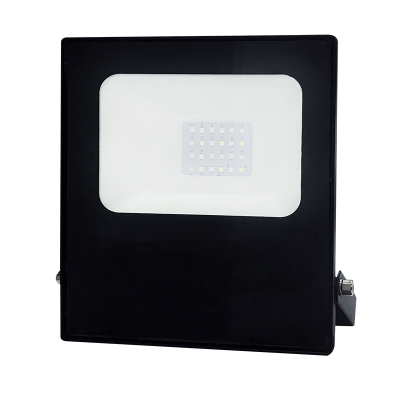 BLACK LED SMD FLOOD LUMINAIRE IP66 20W RGBW 230V  BLACK LED SMD FLOOD LUMINAIRE IP66 20W RGBW 230V