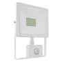 WHITE SENSOR LED SMD FLOOD LUMINAIRE IP66 30W 3000K 2400Lm 230V RA80