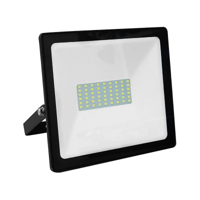 BLACK LED SMD FLOOD LUMINAIRE IP66 50W 6000K 4500Lm 230V RA80 BLACK LED SMD FLOOD LUMINAIRE IP66 50W 6000K 4500Lm 230V RA80