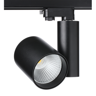 BLACK LED TRACK LIGHT 30W 4000K 4WIRES 38° 2800LM 230V Ra80 Ø162,5mm BLACK LED TRACK LIGHT 30W 4000K 4WIRES 38° 2800LM 230V Ra80 Ø162,5mm