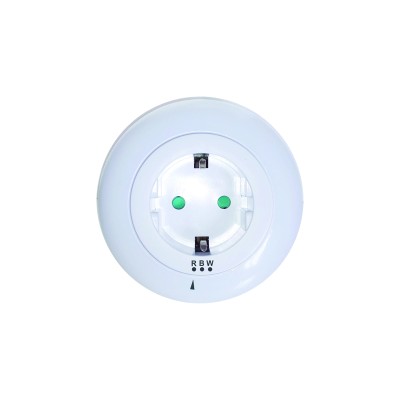 LED NIGHT LAMP 0,5W WITH SOCKET, SENSOR, WHITE/BLUE/RED LIGHT, WHITE PLASTIC 230V IP20
 LED NIGHT LAMP 0,5W WITH SOCKET, SENSOR, WHITE/BLUE/RED LIGHT, WHITE PLASTIC 230V IP20