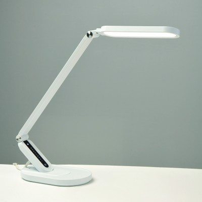 DESK LAMP LED 10W 800LM FRITZ WHITE CCT+DIMMABLE+TOUCH SWITCH+USB CHARGER
 DESK LAMP LED 10W 800LM FRITZ WHITE CCT+DIMMABLE+TOUCH SWITCH+USB CHARGER