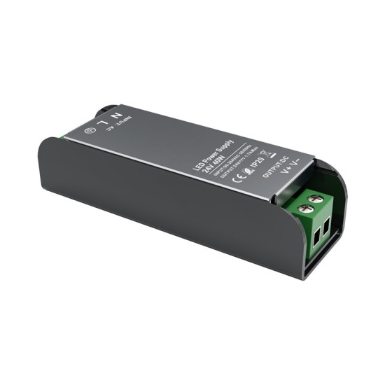LED CV METAL DRIVER 40W 230V AC- 24V DC 1,67A IP20 5YRS 94X25X20MM