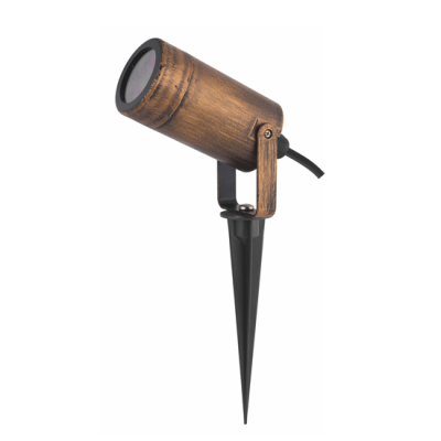 RUST SPOT LUMINAIRE GU10 MAX. 3W LED IP65 & GARDEN SPIKE RUST SPOT LUMINAIRE GU10 MAX. 3W LED IP65 & GARDEN SPIKE