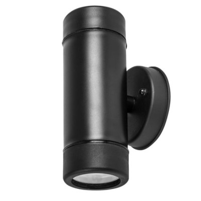 UP-DOWN BLACK PP WALL LIGHT GU10Max.2x3W LED IP65 UP-DOWN BLACK PP WALL LIGHT GU10Max.2x3W LED IP65