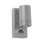 SENSOR ONE BEAM GREY WALL LUMINAIRE GU10 MAX. 3W LED IP65