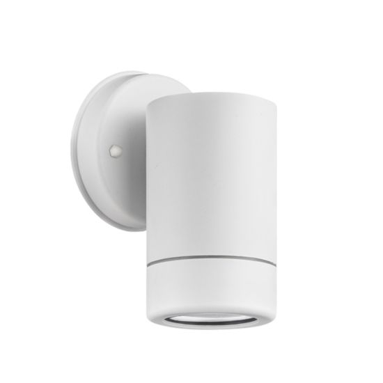 ONE BEAM WHITE PP WALL LIGHT GU10Max.3W LED IP65