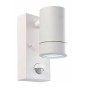 SENSOR ONE BEAM WHITE WALL LUMINAIRE GU10 MAX. 3W LED IP65