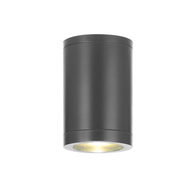 GU10  ROUND CEILING LUMINAIRE 230V AC GREY IP65 GU10 MAX.7W GU10  ROUND CEILING LUMINAIRE 230V AC GREY IP65 GU10 MAX.7W