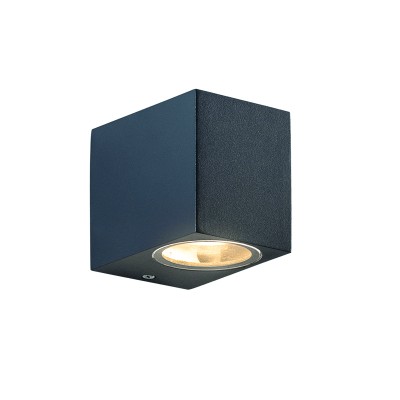 GU10 WALL LUMINAIRE  PLASTIC 230V AC DARK GREY IP65 MAX 3W LED GU10 WALL LUMINAIRE  PLASTIC 230V AC DARK GREY IP65 MAX 3W LED