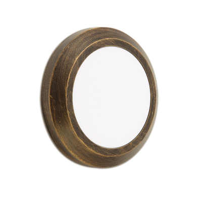 LED WALL ROUND LUMINAIRE RUST 230V AC IP65 4W 3000K 310LM RA80 LED WALL ROUND LUMINAIRE RUST 230V AC IP65 4W 3000K 310LM RA80