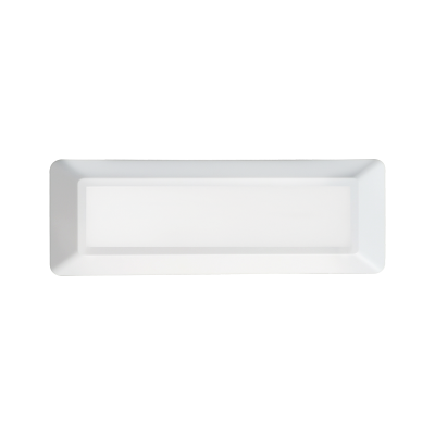 LED WALL RECTANGLE LUMINAIRE WHITE 230V AC IP65 4W 3000K 290LM RA80 LED WALL RECTANGLE LUMINAIRE WHITE 230V AC IP65 4W 3000K 290LM RA80