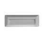 LED WALL RECTANGLE LUMINAIRE GREY 230V AC IP65 2W 3000K 100LM RA80