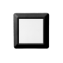 LED WALL SQUARE LUMINAIRE BLACK 230V AC IP65 4W 3000K 270LM