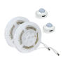 LED SMD BED STRIP KIT 2X1.2M IP65 4000K WITH 2 SENSORS & 12V DC PLUG DRIVER