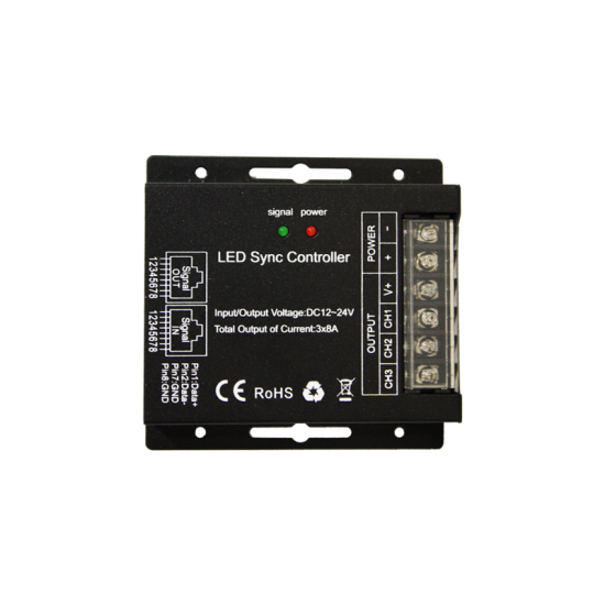 RECEIVER FOR LED SMART WIRELESS RGB SYSTEM