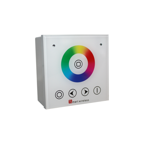 WALL TOUCH CONTROLLER FOR LED SMART WIRELESS RGB SYSTEM