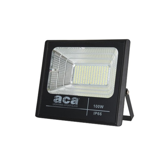 ^SOLAR SMD LED FLOOD LIGHT 100W 6000K IP66 120° Ra70
