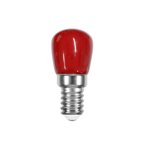 LED SMD E14 1W RED 60Lm 300° 230V AC Ra80 30.000Hrs