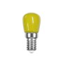 LED SMD E14 1W YELLOW 60Lm 300° 230V AC Ra80 30.000Hrs