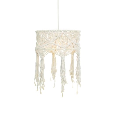 ΚΡΕΜΑΣΤΟ ΦΩΤΙΣΤΙΚΟ 1ΧΕ27  ΛΕΥΚΟ ΜΑΛΛΙΝΟ D40XH165CM