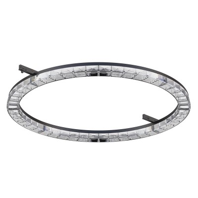 TKOR-MINI TRACK ROUND LINEAR LIGHT BLACK / WHITE 45° BEAM ANGEL 30W 3000K 24V DC 