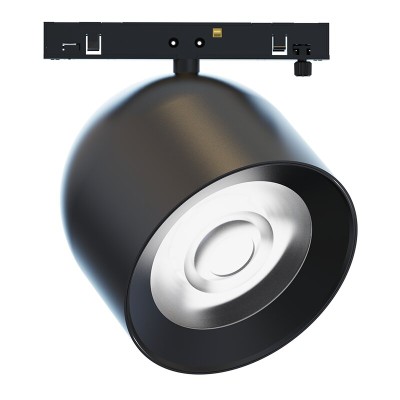 TMEDIO-SEMISPHERE MAGNETIC SPOT LIGHT BLACK 36° BEAM ANGEL 10W 4000K 24V DC