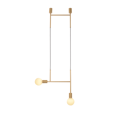 ΚΡΕΜΑΣΤΟ Φ/Σ 2ΧΕ27 ΧΡΥΣΟ ΜΕΤΑΛΛΙΚΟ 38X4X110CM KYOTO ΚΡΕΜΑΣΤΟ Φ/Σ 2ΧΕ27 ΧΡΥΣΟ ΜΕΤΑΛΛΙΚΟ 38X4X110CM KYOTO