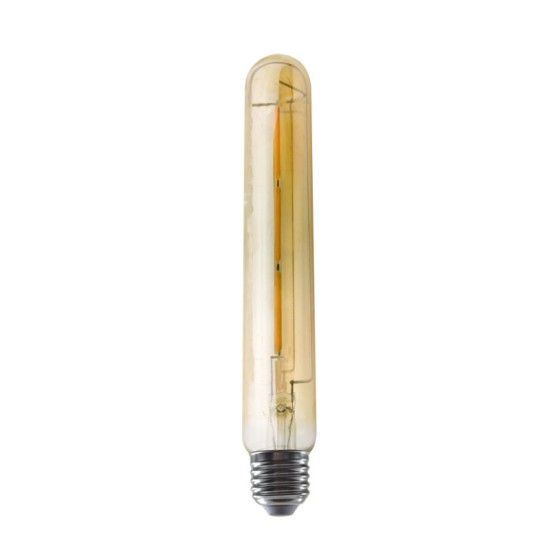 LED FILAMENT E27 DIM T30 AMBER 185mm 4W 2700K 230V AC 480LM RA80 LED FILAMENT E27 DIM T30 AMBER 185mm 4W 2700K 230V AC 480LM RA80